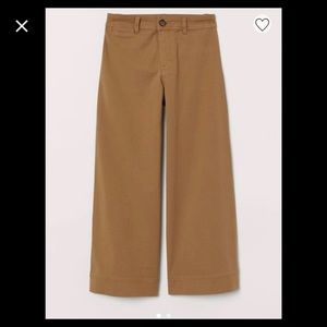 HM WIDE LEG ANKLE PANTS